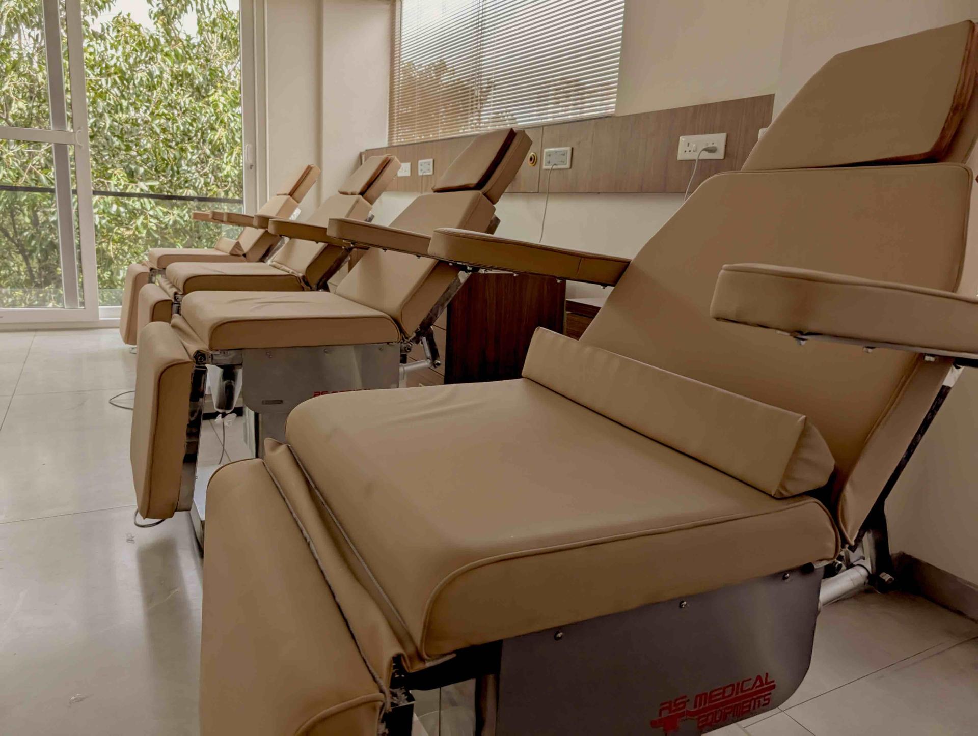 Wellness and spa treatment room